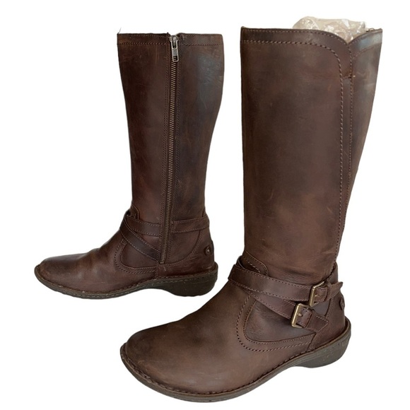 UGG Rosen Expresso Riding boot, round toe, mid- calf. Size 8 GUC with box - Picture 8 of 14